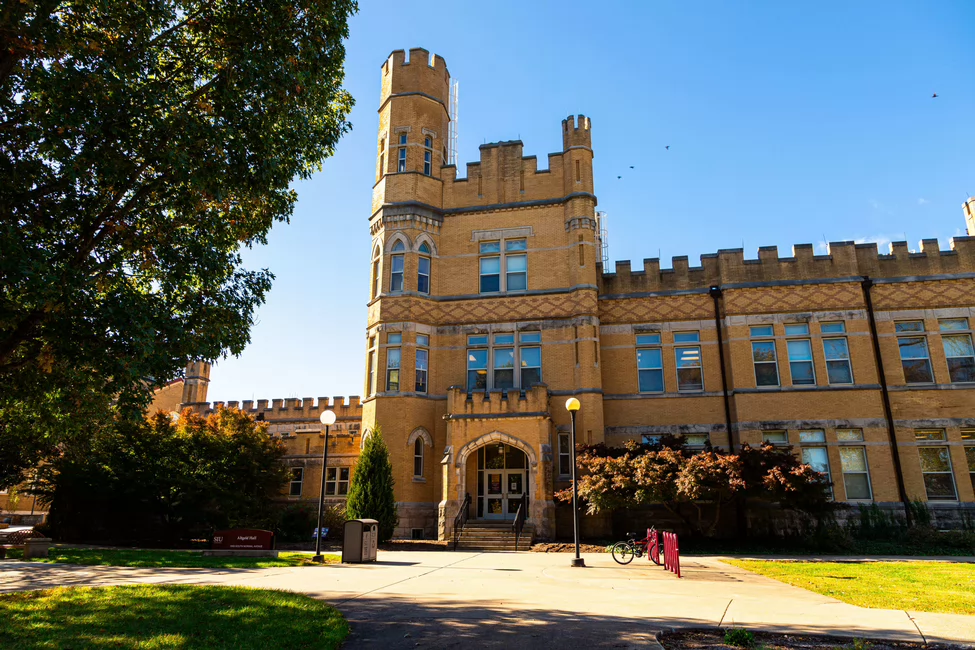 entrance to Altgeld Hall