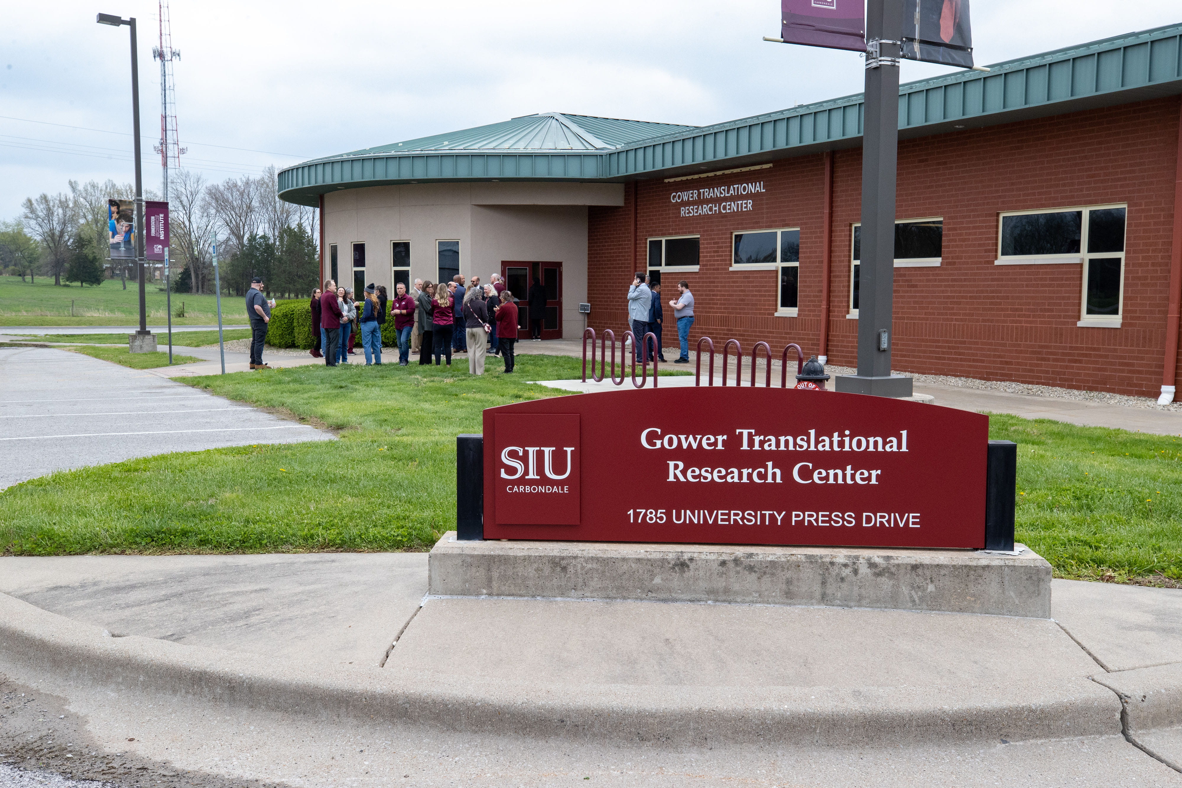 entrance to Gower translational research building