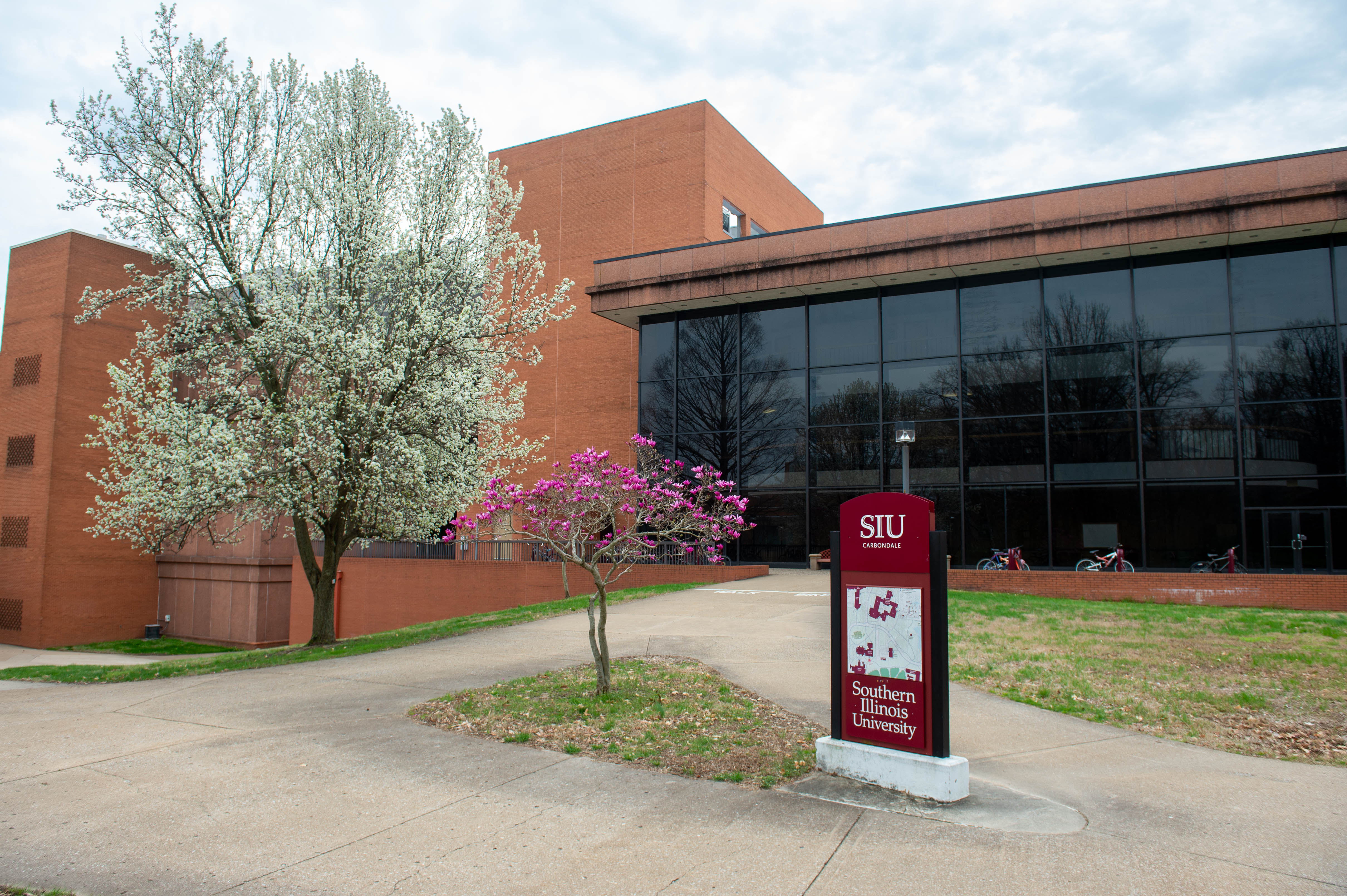 entrance to neckers building