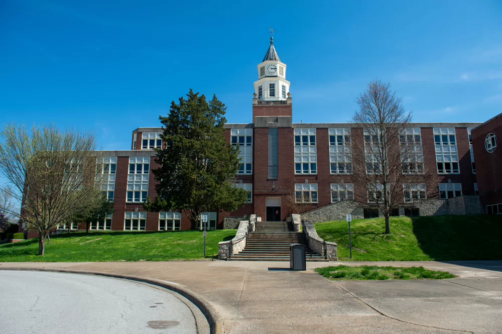 entrance to Pulliam Hall